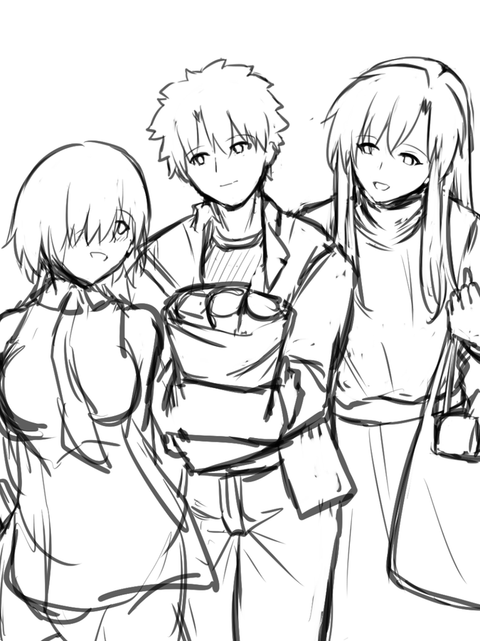 #今月描いた絵を晒そう 最後は健全編にて! 