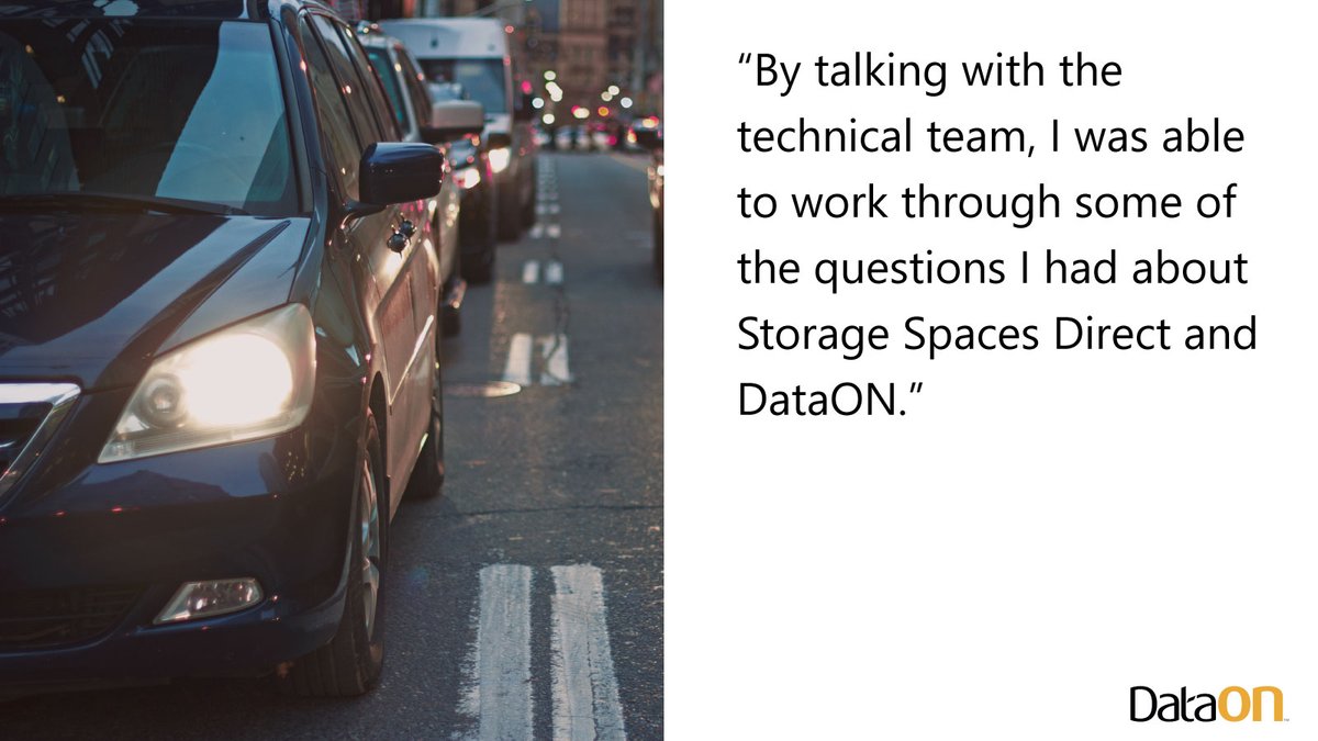 dataon's tweet image. APC Integrated Services Group overcame their skepticism and chose DataON, with its white glove service and support, to provide a turnkey Microsoft HCI solution to replace their SAN. bit.ly/APCISGstory #S2D #WSSD #HCI