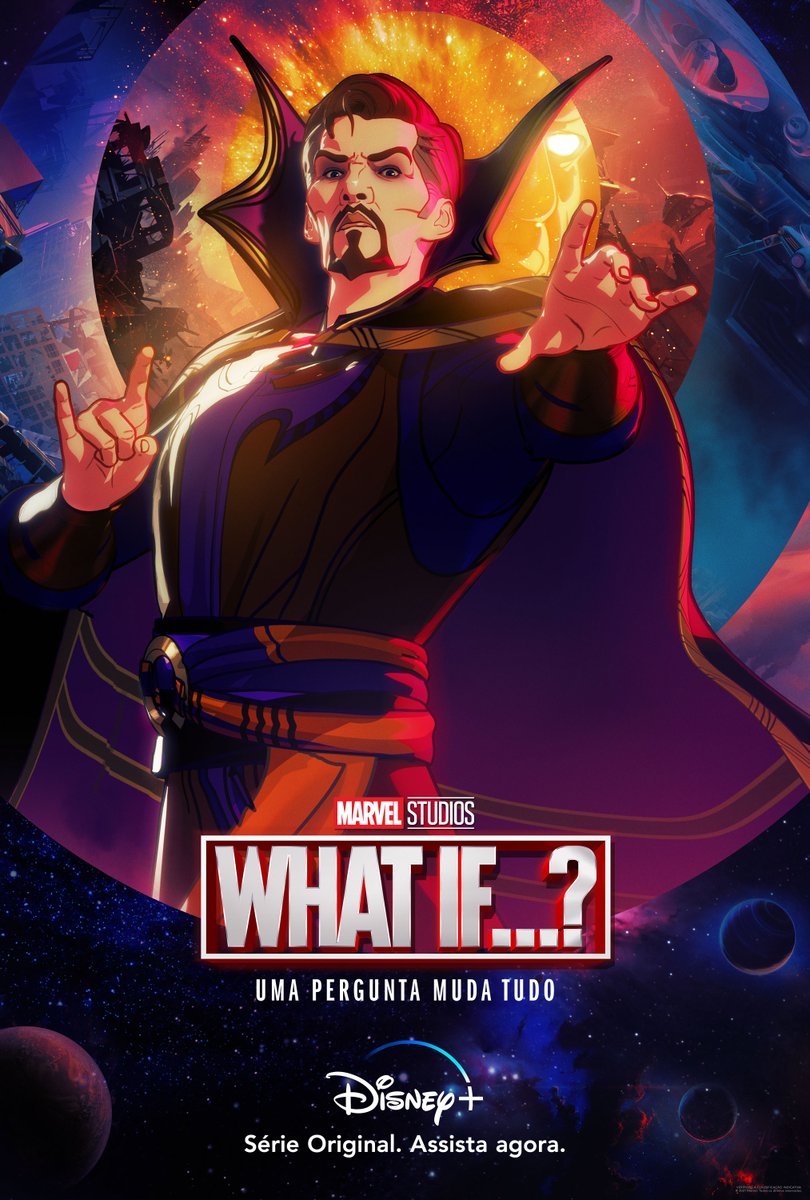 MarvelBR's tweet photo. Três palavras: Doutor Estranho Supremo.

⏳ Quando? Nesta quarta.
📍 Onde? No episódio 4 de #WhatIf.
✅ Estamos prontos? Provavelmente não. https://t.co/K354hAlMMg