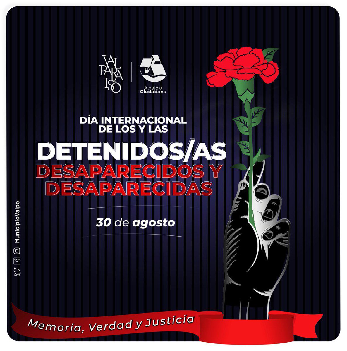 JorgeSharp's tweet photo. Luego de décadas aún persiste la impunidad, los pactos de silencio y cientos de investigaciones abiertas. El nuevo país nacerá desde la verdad, justicia, la reparación y respeto a los derechos humanos. #DiaDelDetenidoDesaparecido https://t.co/No6XVRKsta