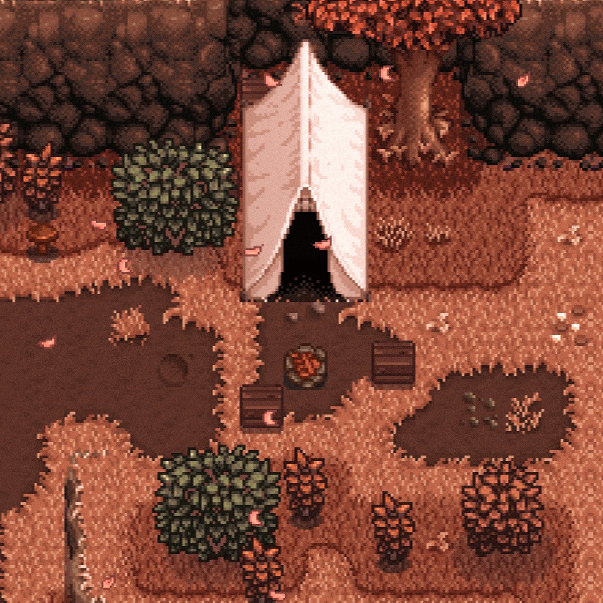 phoebe__plays's tweet photo. Stardew Valley in fall hits different https://t.co/DWpSPuwiMH