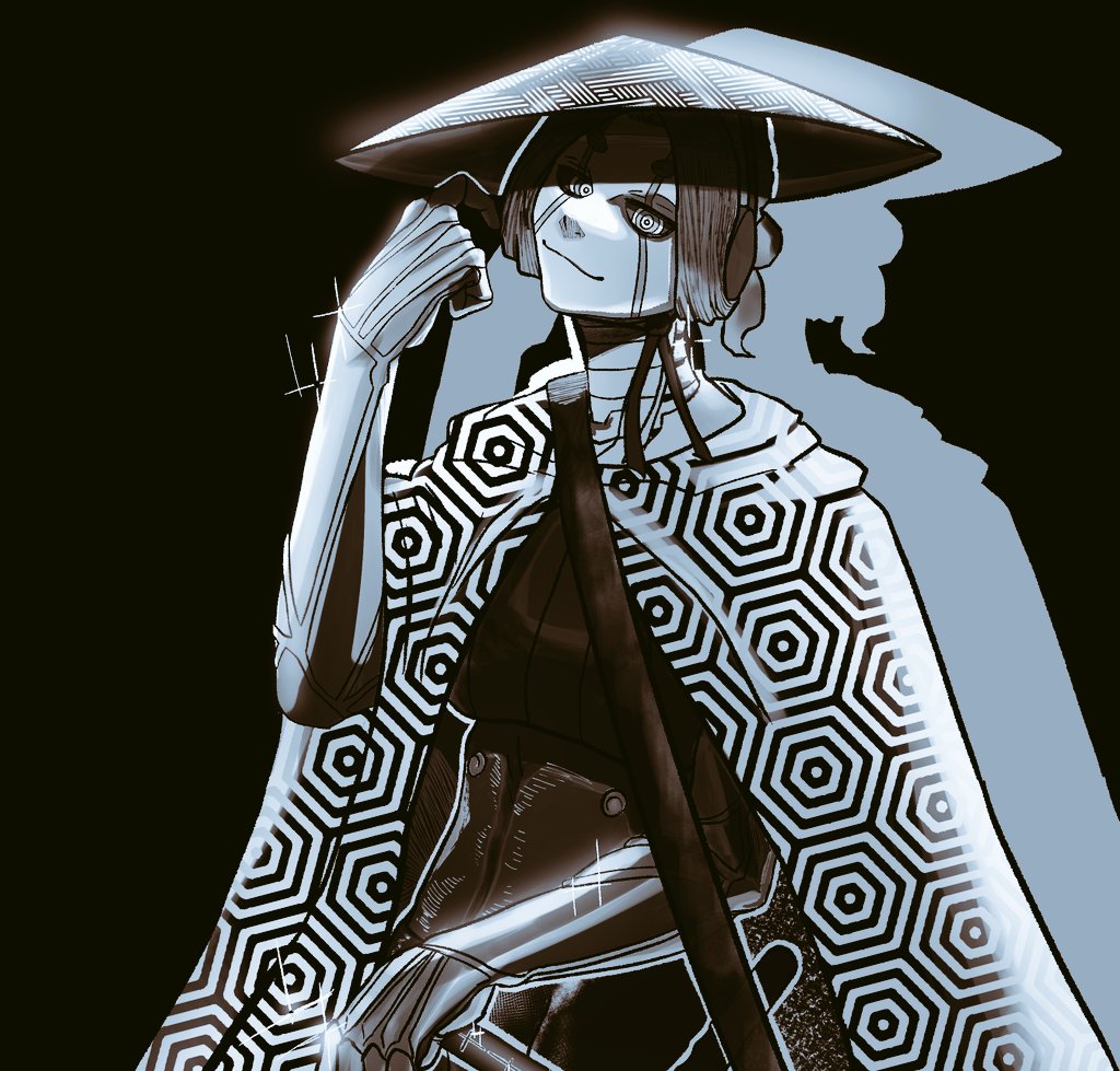 _nijik's tweet image. Practice no.6 

#skeych #originalcharacter #sketch4processing #samurai