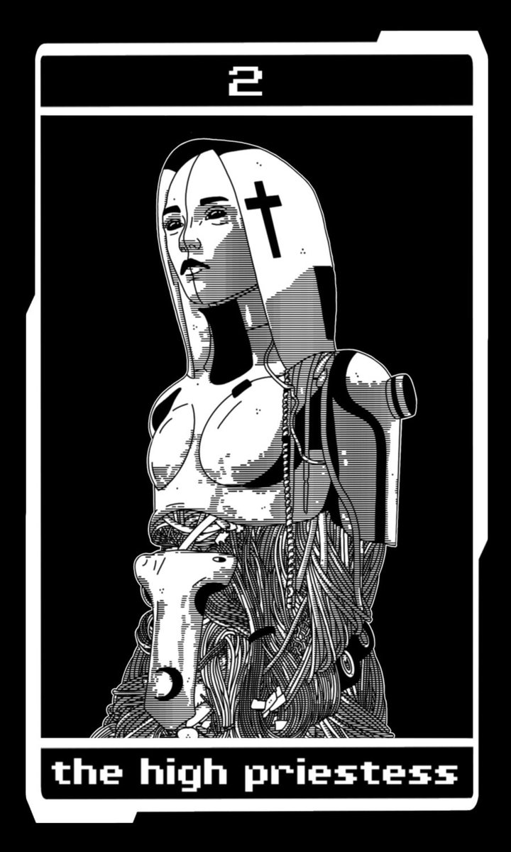 TylerGarlando's tweet photo. finally spreading myself out to another platform, got some catching up to do, so here’s the beginnings of my tarot deck https://t.co/dtoBezmU5e