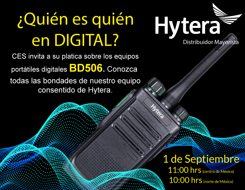 CEShytera's tweet photo. Esperamos contar con su valiosa asistencia. https://t.co/HEeyjtCRDc
#cescontigo #JuntosHaremosLaDiferencia #bd506 #BD5 #Hytera #ceshyt #portatildigital #dmr #digital #portatil #portatiles #FelizLunesParaTodos #FelizLunes https://t.co/ThMPmLS5DR