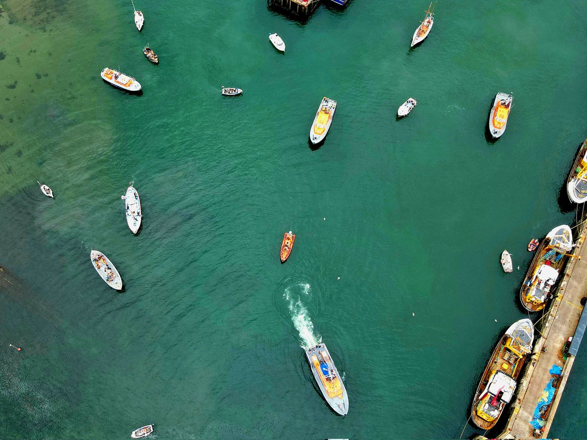 Great to see such wonderful examples of <a href="/RNLI/">RNLI</a> Lifeboats, past and present at <a href="/penleelifeboat/">RNLI Penlee Lifeboat</a> station today. We look forward to sailing out with you one day.