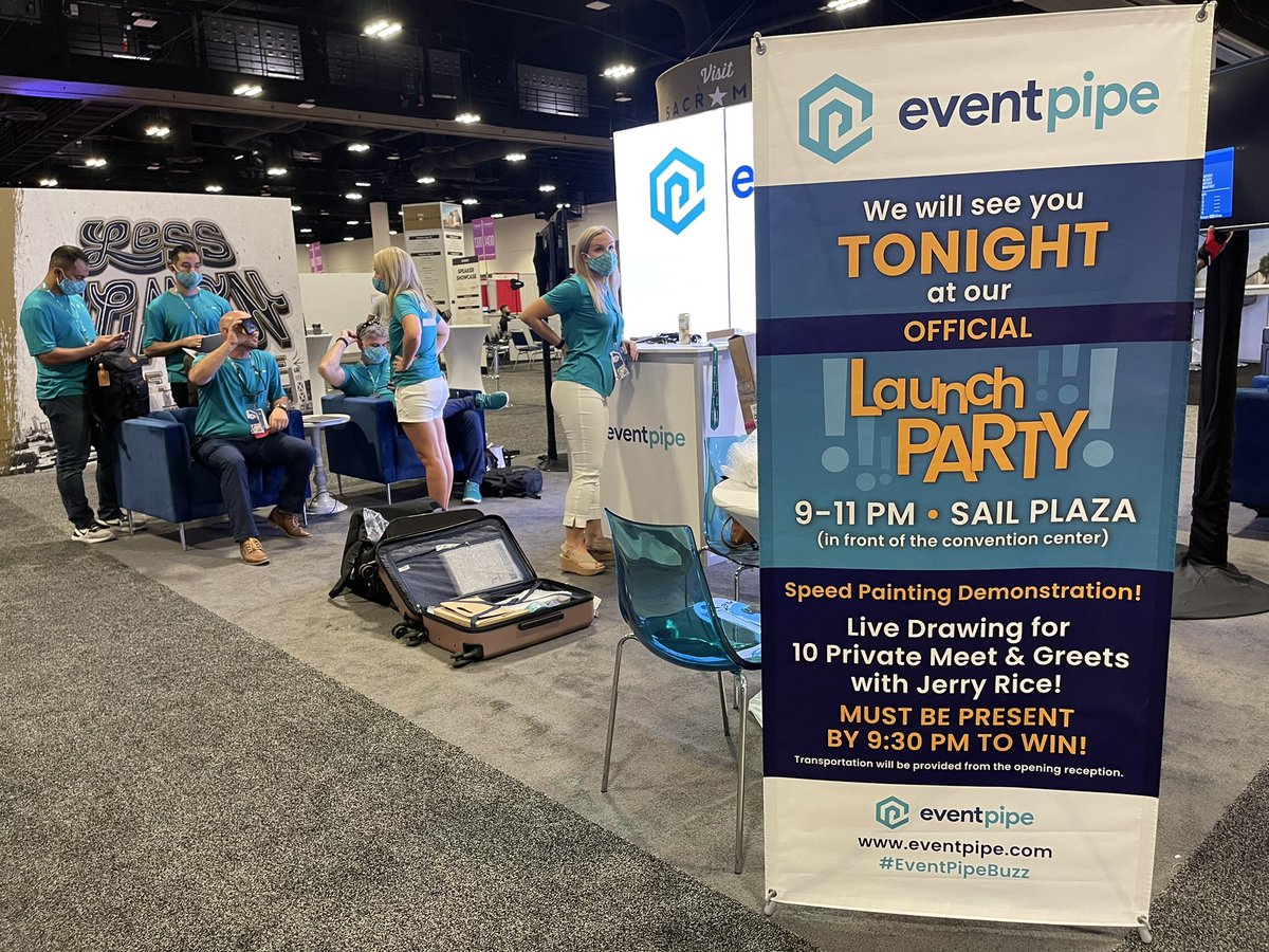 GetEventPipe's tweet photo. We have touched down in Tampa! 🛬 If you’re at @connectmeetings make sure you head over to the EventPipe launch party tonight at 9pm! 🎊 #ConnectTampa #EventPipeBuzz https://t.co/pAXVxtMqMQ