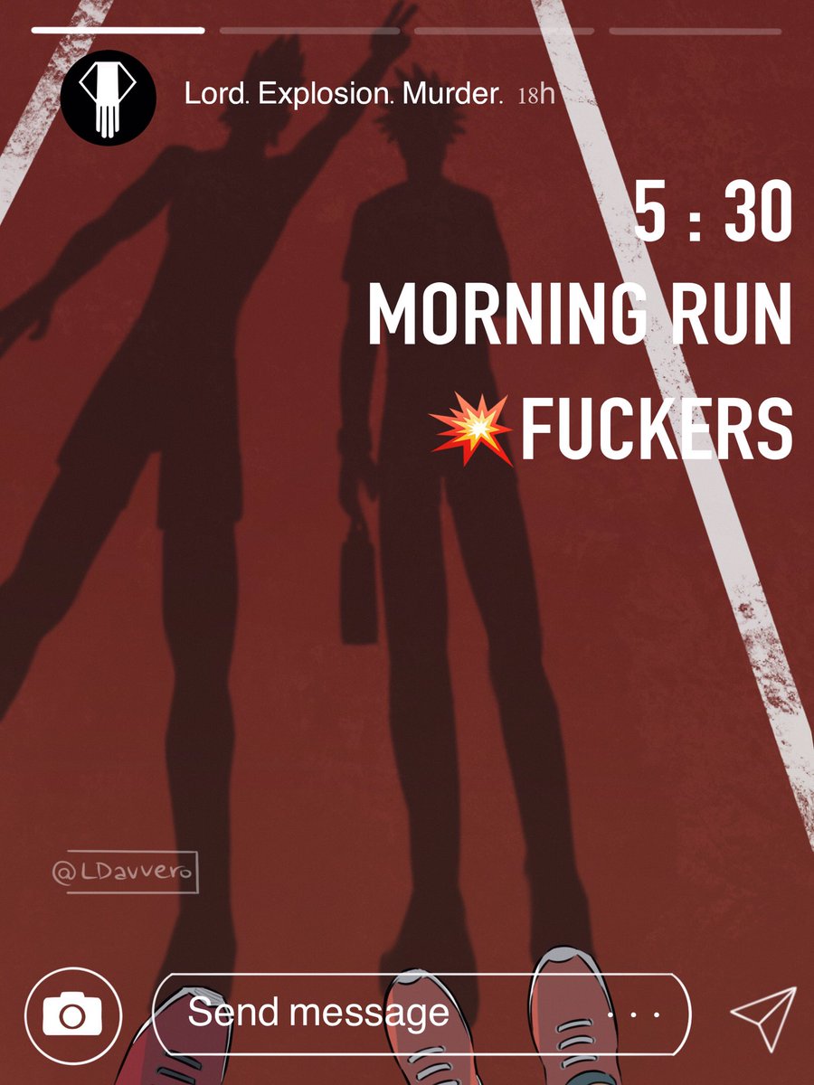 LDavvero's tweet photo. Day 25 ~ If they were canon ~ (or a little bit before they become it)

#KrBkMonth2021 #kiribaku #bakushima #krbk 

Bakugou Who doesn’t understand why people keep asking him if he and Kirishima are a couple 

His Instagram stories: https://t.co/CcK41ONqfo