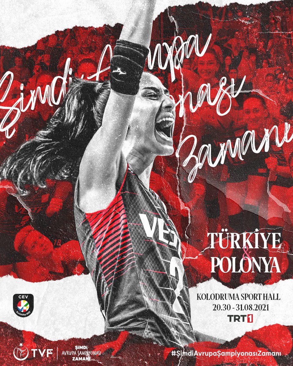 Filenin Sultanları, Avrupa Şampiyonası'nda çeyrek finalde Polonya ile karşılaşıyor! ⏳

#ŞimdiAvrupaŞampiyonasıZamanı
#ŞimdiVoleybolZamanı
#BizVoleybolÜlkesiyiz
#EuroVolleyW