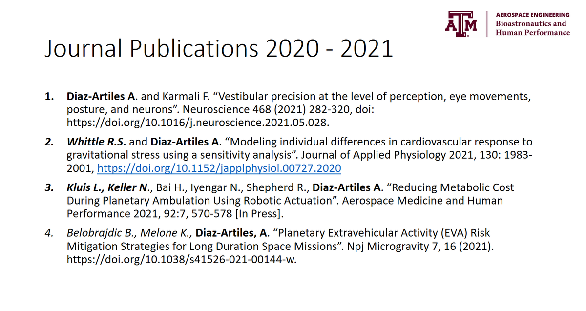 As we kick off the new school year, we thought it would be nice to stop and reflect on the lab's publications thus far over the course of Earth's 584 million mile journey around the Sun. Way to go!