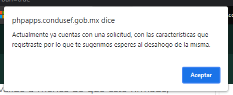 ctetarin7's tweet photo. @CondusefMX que pedo, ni folio me dio y ya no me deja generar una nueva, no tengo nada en el correo ahora que???? https://t.co/x2WPmPwcEt