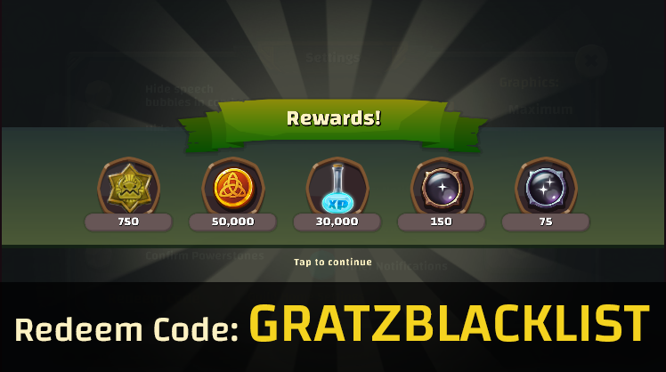RaidBossMobile's tweet photo. Congrats to Blacklist the 1st alliance to clear Doom Spiral Normal. In celebration of their achievement we've created a new Redemption Code GRATZBLACKLIST with rewards in game!  This code will be valid for one month, one claim per account! 

#GooglePlay #RaidBoss https://t.co/1sdDOe1QdE