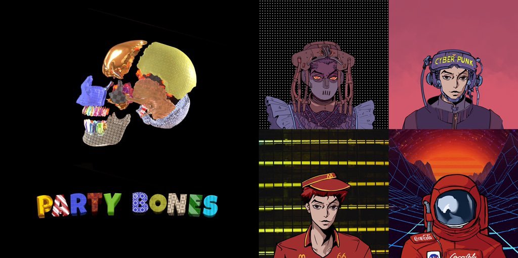 PartyBonesNFT's tweet photo. 🥳 To celebrate @PartyBonesNFT launching Merging on Wednesday 🥳

We’re giving away:

1x Rare Party Bones 🥳🦴
1x NSBA  🦹

⏰ 1st Sept, 5pm EST

1️⃣ RT
2️⃣ Follow @PartyBonesNFT &amp; @neosbizzaread
3️⃣ Join Discords
https://t.co/vmXOPMommt
https://t.co/XIo0Vd0VlO

#NFTGiveaway #NFT https://t.co/XEIsa2gENI