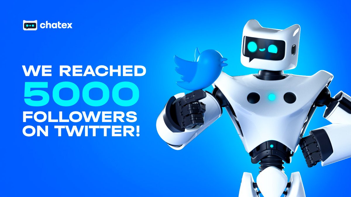 Chatex_bot's tweet photo. 🥲 Thank you, everybody!

This month, our Twitter community has grown fivefold. The #Chatex team is so happy that we've found each other ;)

But 5k is no limit 🚀🚀🚀

Join us on Telegram:
TG Chat: https://t.co/mpNon5A45z
TG AN: https://t.co/oiipDbFld8 https://t.co/0jnwwqkXpQ