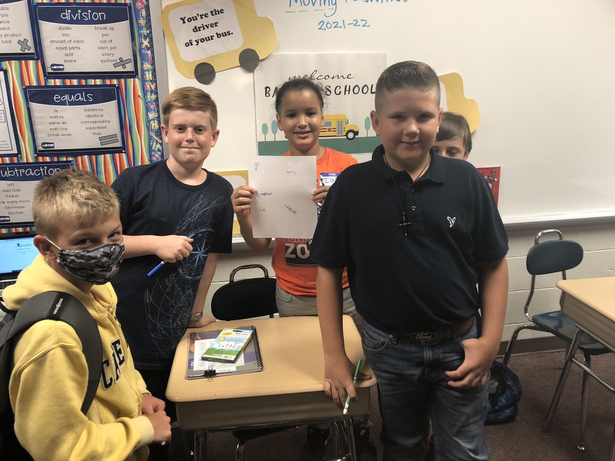 MrsBeckerCCMS's tweet image. Minute to Win It #MathMindset Style for the opening day win! 💯 Emphasized communication, adaptability & value of shared ideas while learning classmates’ names. #EveryFalconCounts