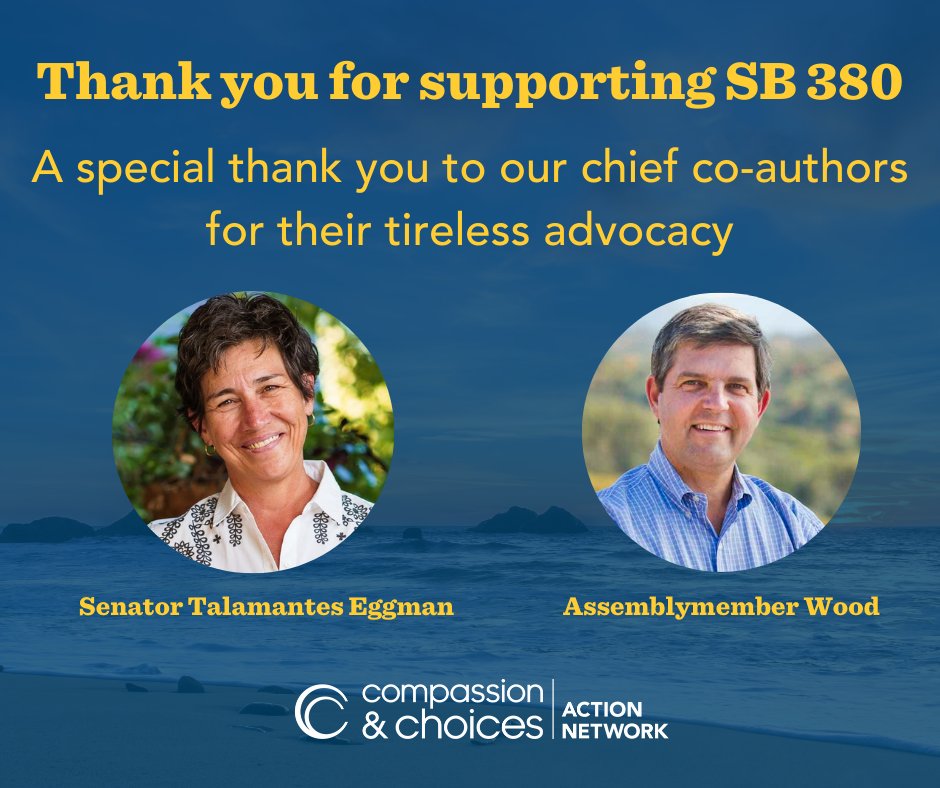Compassion & Choices Action Network California tweet media