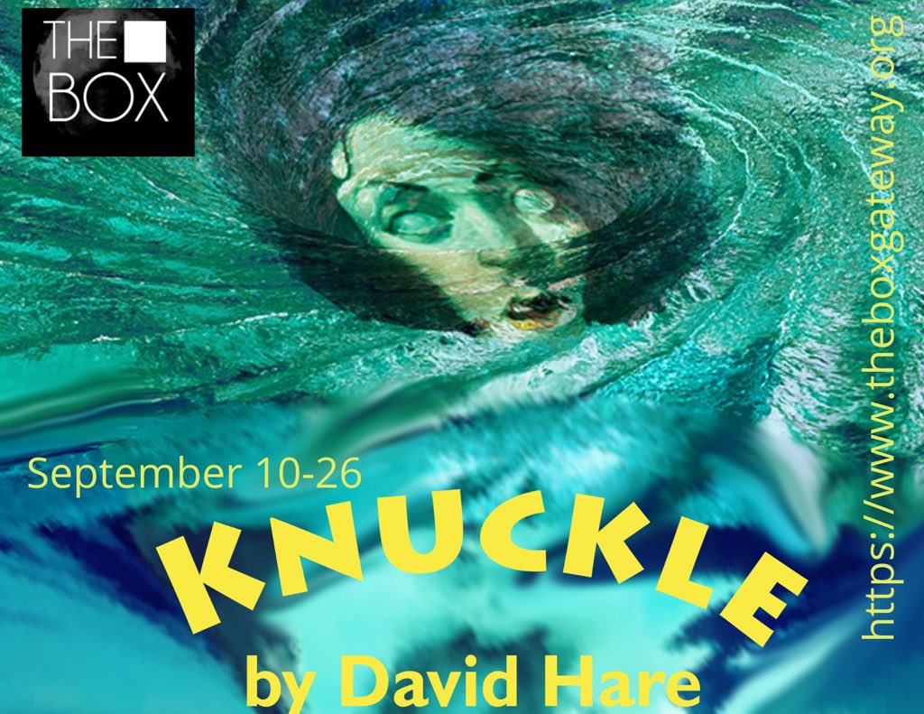 BoxWtc's tweet image. KNUCKLE opens at The Box next week.  Tickets are available at theboxgateway.org.  Pictured here: Greg Carver playing aces are.