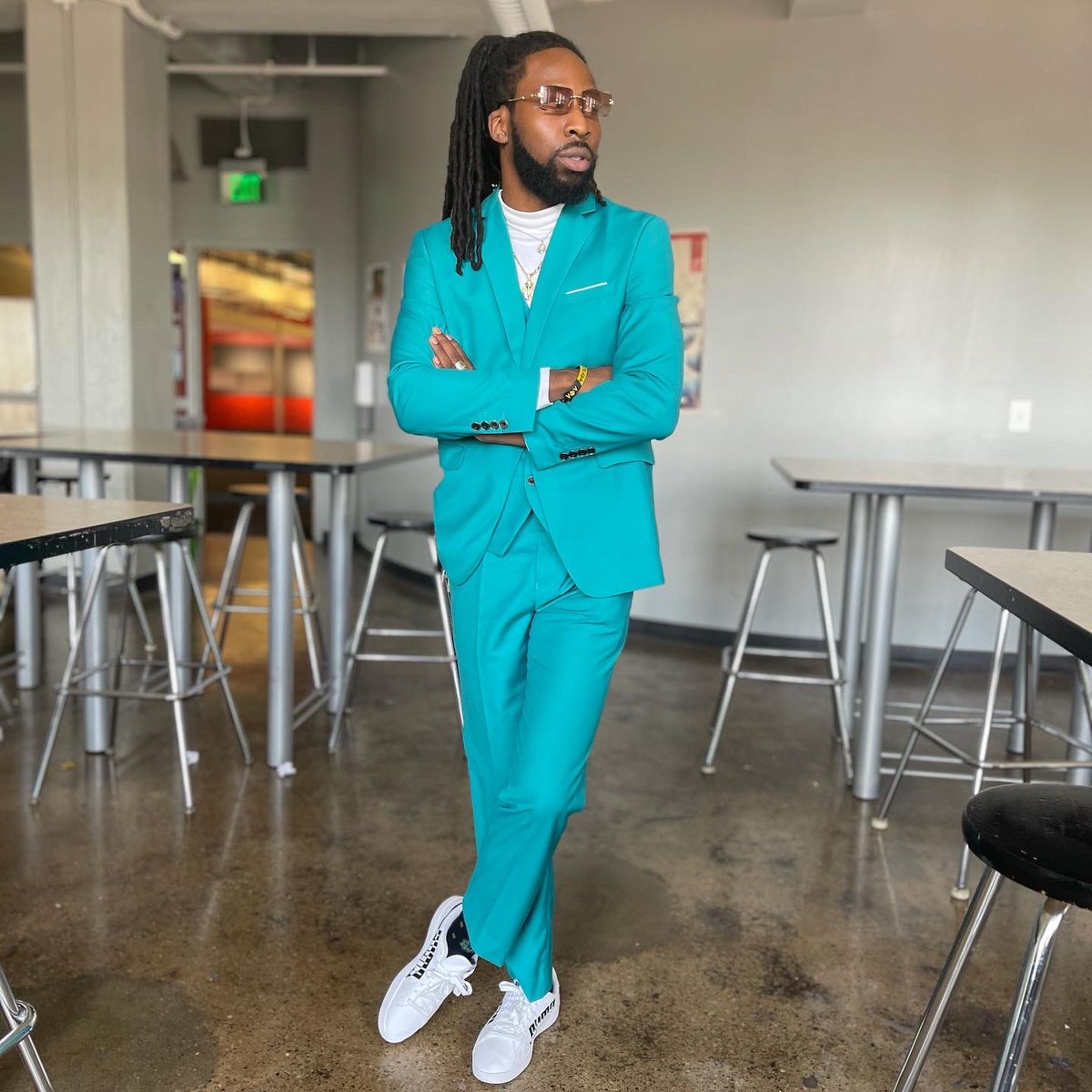 How you think I won best dressed with no support? 😎 #FirstDayBack #BlackMaleEducator