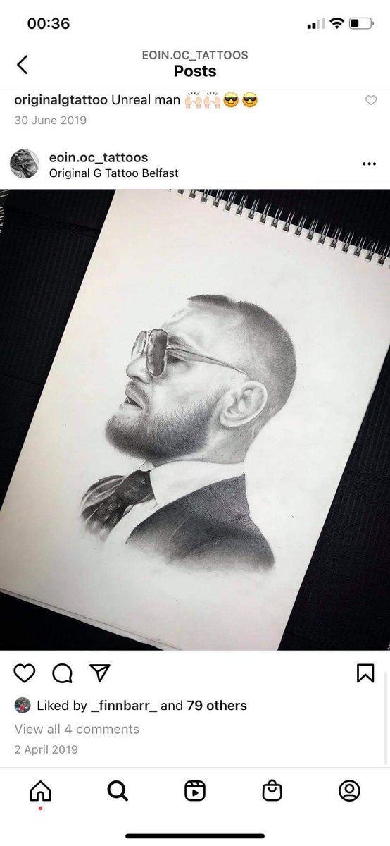 GailLog04933552's tweet photo. My step son's drawing off Connor McGregor @TheNotoriousMMA https://t.co/Ok1lorS8F4