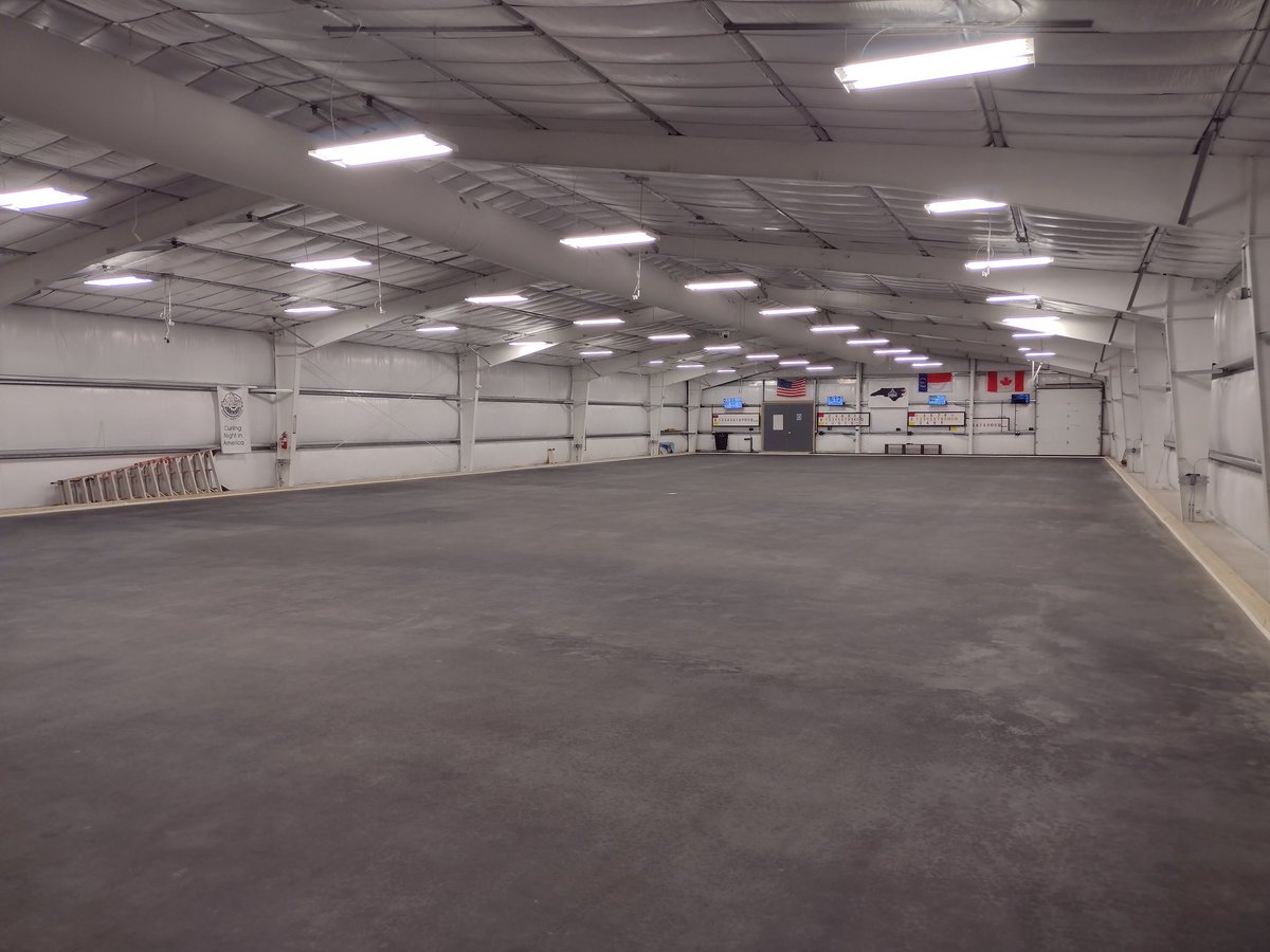 trianglecurling's tweet photo. How it started, how's it going. Ice install 2021.  #curling #durhamnc #twitterspiel #backinthehack https://t.co/irCgQpIid6