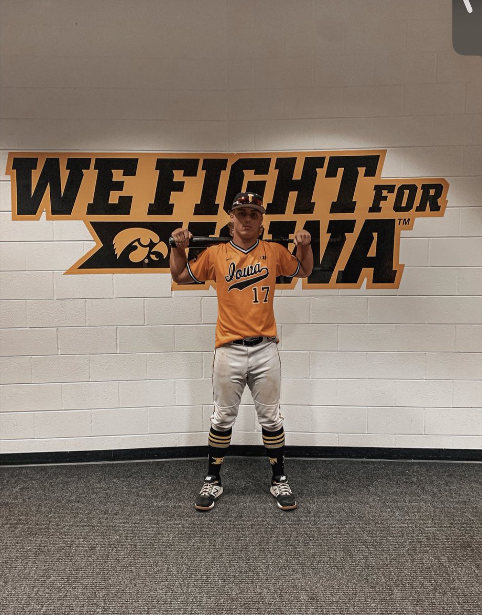 So grateful to have had the opportunity  to attend an amazing showcase <a href="/UIBaseball/">Iowa Baseball</a>!! Hit a new EV at 97 mph and went 2-3 with a double &amp; triple! #gohawkeyes #uncommitted <a href="/5StarNebraska/">5 Star Nebraska</a> <a href="/PG_Uncommitted/">PG_Uncommitted</a> @UNCOMMITTEDBSB @PBR_Nebraska <a href="/hoseybaseball/">Hosey Baseball Training Center (Select Teams)</a> <a href="/MidAmAllScout/">Mid-America All-Scout</a> <a href="/CoastRecruits/">Coast 2 Coast Recruits</a>