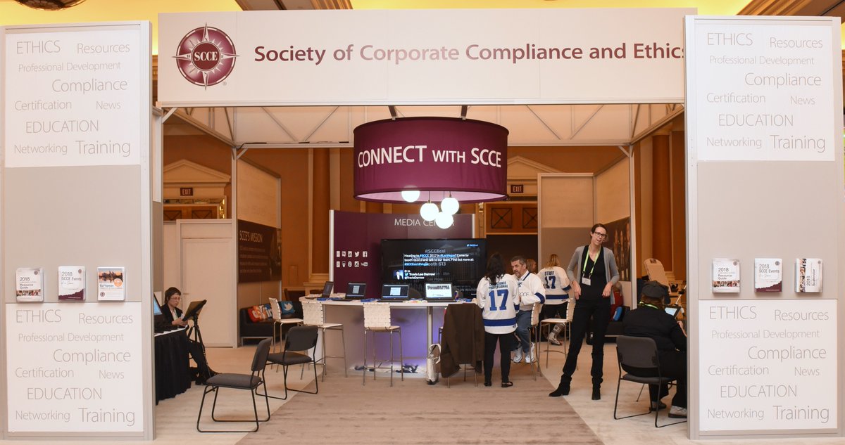 Taking a look at this throwback pic from the 2017 CEI, we're getting excited to see you all at the upcoming Compliance &amp; Ethics Institute - the 20th annual! If you haven't registered, there's still time. Sign up here: bit.ly/2V3ph2H #SCCEcei