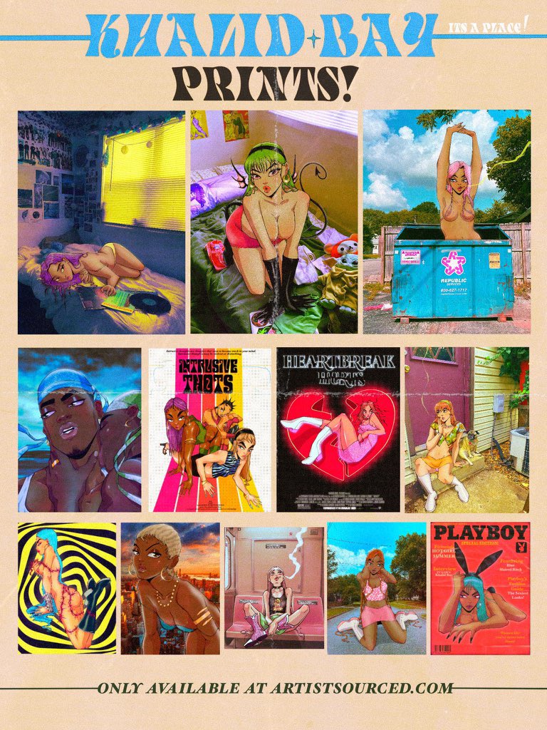 khalidbayy's tweet photo. Link in bio for prints+my shop🌈 https://t.co/dSso3TroK0