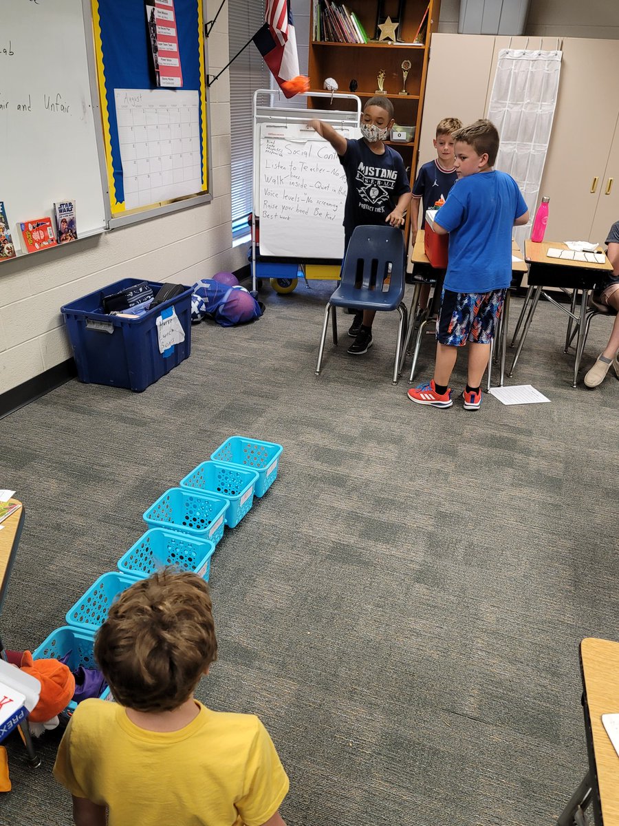 Skeeball took an educational turn when we're practicing place value. #innovation