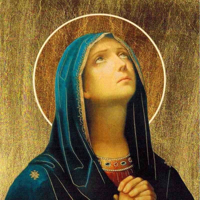 Happy the man who imitates our Lady, for in imitating her he imitates Jesus, king and incomparable model of all virtue.