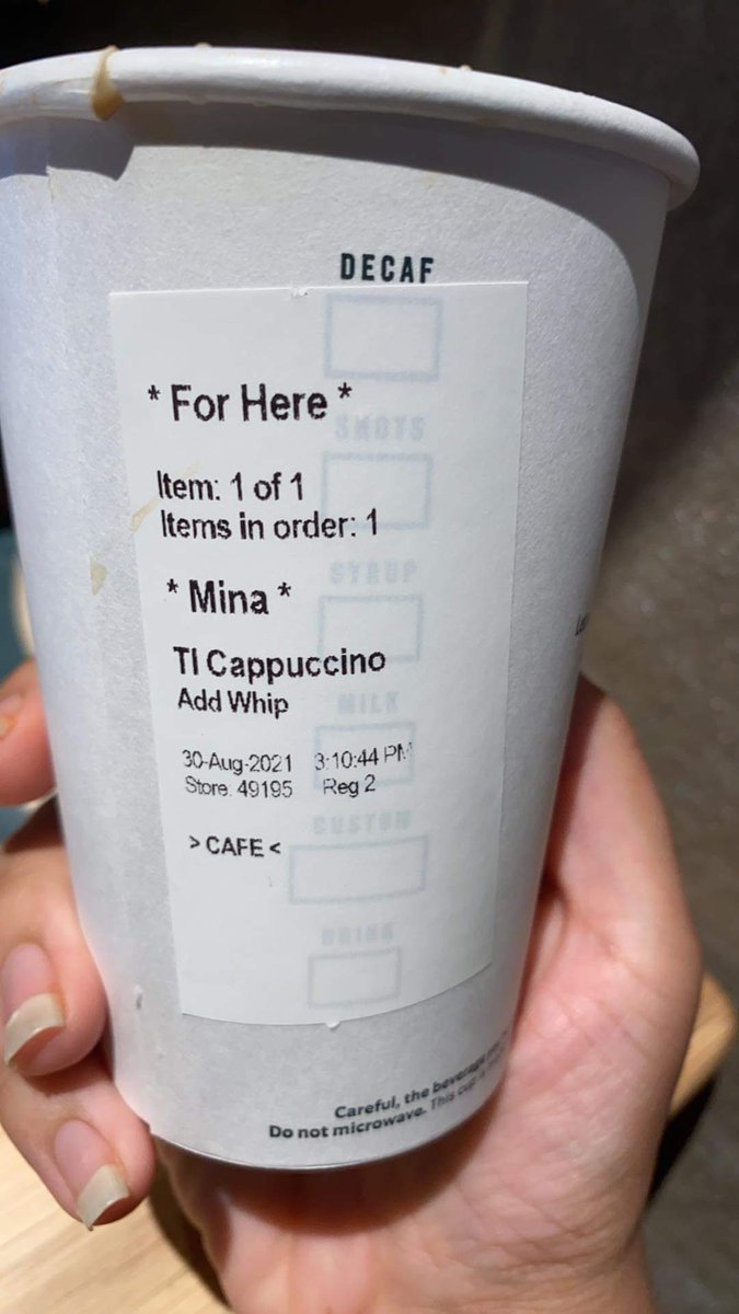 ninatjackson's tweet image. Gotta keep working on that “ N” tho 🤔 … it happens all the time.

#SpeechIssues #Starbucks #Mine