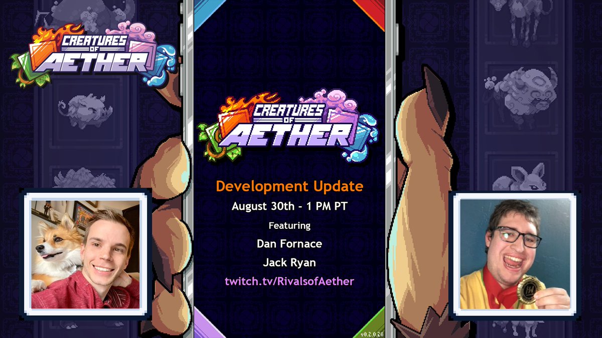 AetherCreatures's tweet image. Join us in 20 Minutes for a new Rival reveal! You don&apos;t want to miss this hot new reveal. It&apos;s one of the most insane card designs that we&apos;ve ever done.

twitch.tv/RivalsofAether