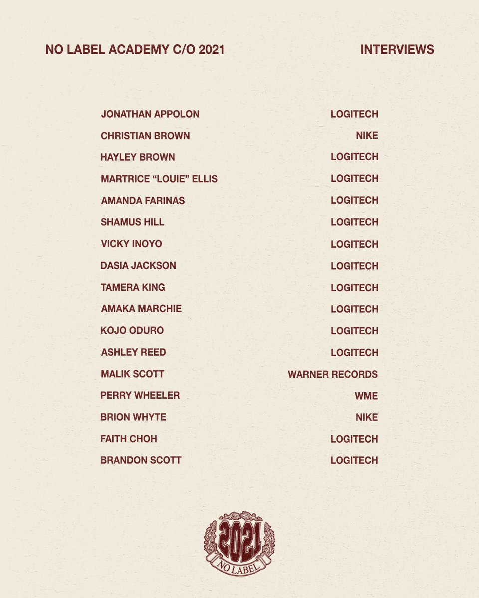 IDK is a real one 👏

After organizing the 10-day, all expenses paid “No Label Academy” music business program with Harvard for the BIPOC community—IDK set up interviews with major businesses for all the program participants.