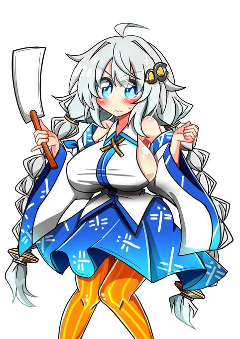 ずいぶん前に描いた早苗さん服のあかりんあげておくのだ…! 