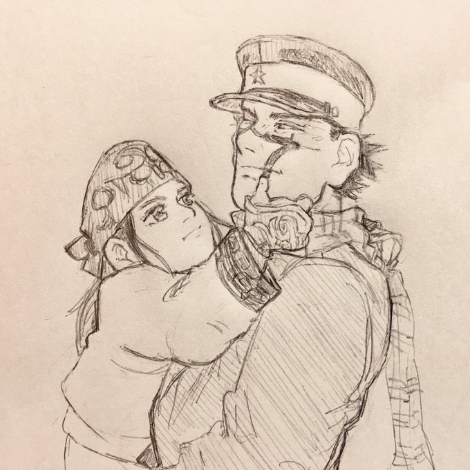 ゴールデンカムイ版深夜の真剣お絵描き60分一本勝負 【悪・愛・夢