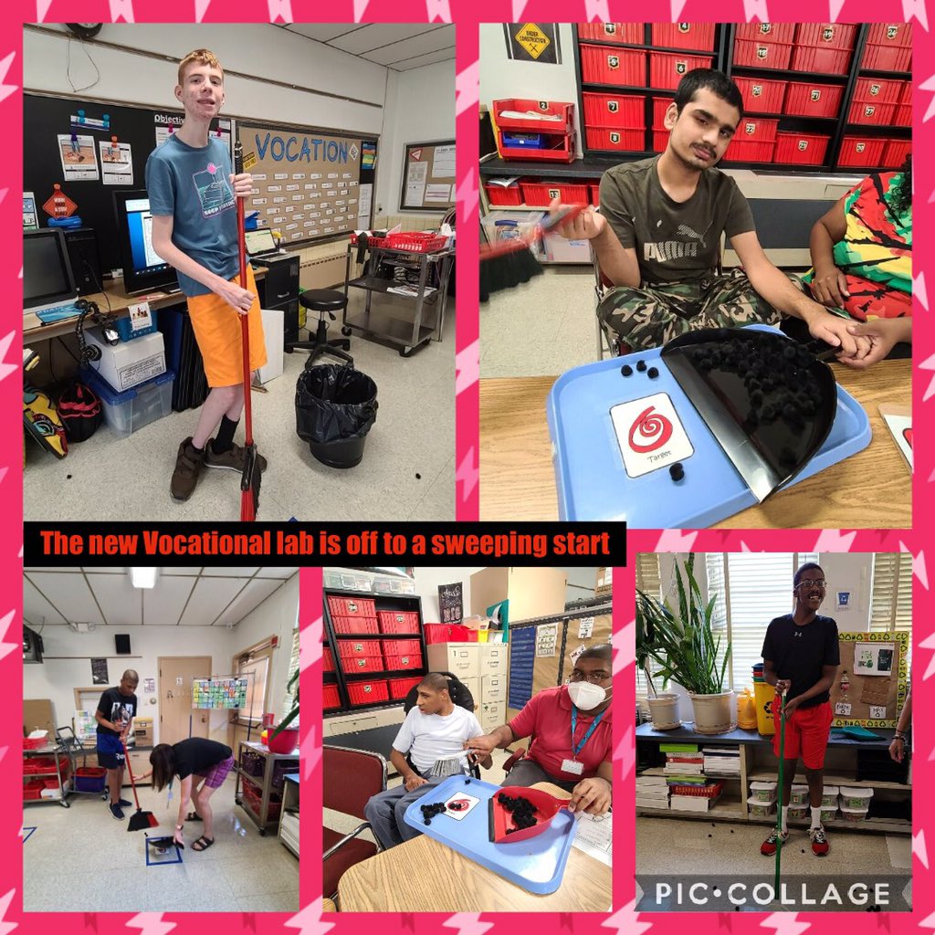 Maiden_Choice's tweet photo. Our new Vocational Lab is off to a sweeping start! Happy first day of school! #wehaveunityinourcommunity https://t.co/4W2YqfTwWu