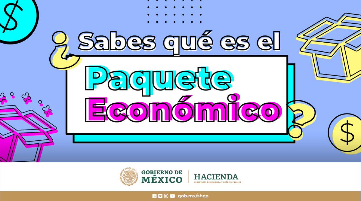 Hacienda_Mexico's tweet photo. ¿Sabes qué es el Paquete Económico? 

¡Participa en nuestra trivia! 🙋🏻‍♀️🙋🏽 

Tienes hasta mañana a las 12:00 del día 📦 https://t.co/FmgqADpQU6