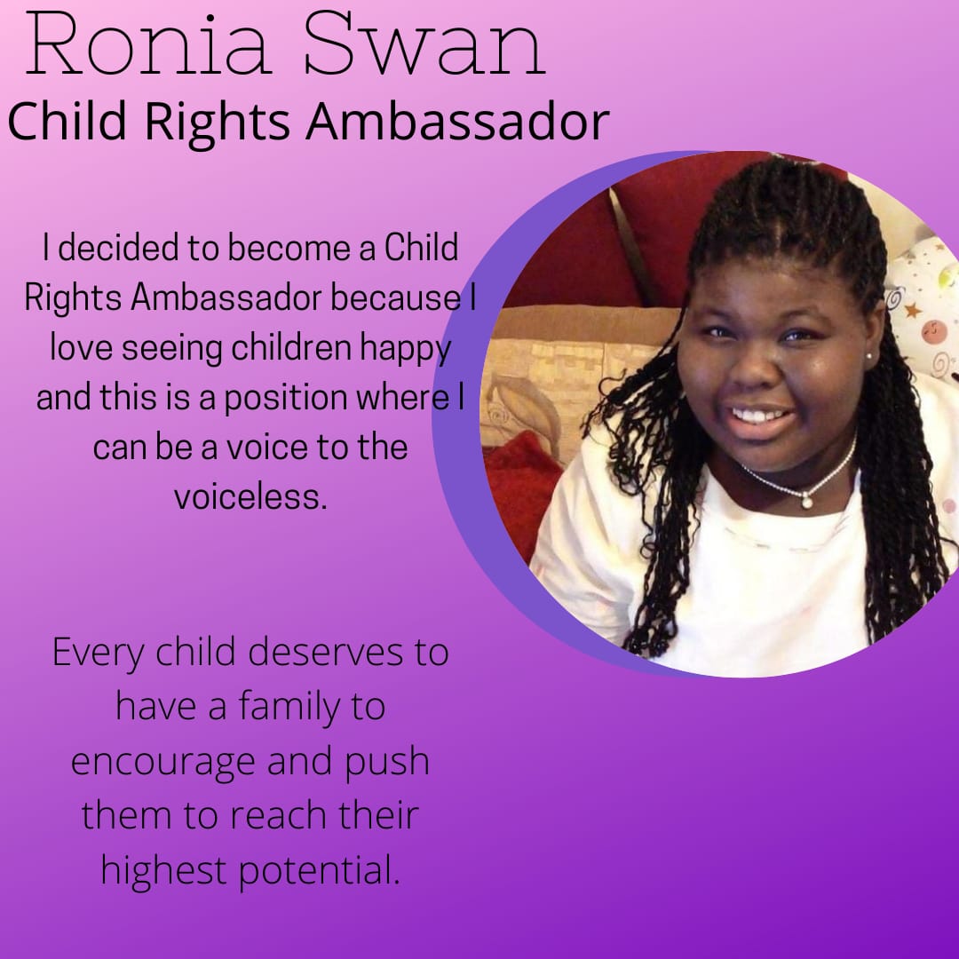 ChildRightsAmb's tweet photo. Our CRA Programme provides a platform through which our Ambassadors can speak on the areas they are most passionate about.

To find out how you can be an advocate for change, be sure to Like and Follow us at @childrightsamb on FB, IG and Twitter for upcoming details.
#ChildRights https://t.co/yhvtjVywyr