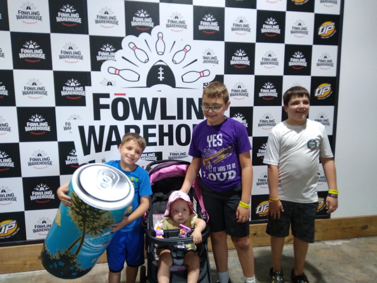 Took the nephs &amp; niece to <a href="/FowlingIndy/">Fowling Warehouse Indianapolis</a> &amp; we all had a blast. I don't like football. Am only OK-ish at bowling, but when you put them together, it's way more fun than I expected. Great beer &amp; welcoming staff. I recommend this <a href="/circlecityind/">Circle City Ind.</a> biz. Open play is only $10 per person!