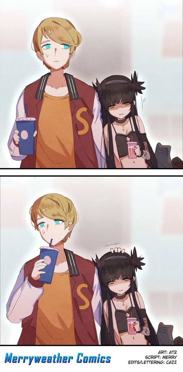 The Goth And The Jock Merryweather 「The Goth Girl & The Jock: At The Mall 」Merryweather Mediaの漫画