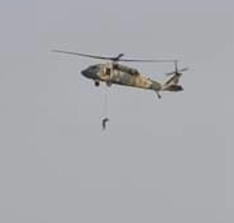 Joe Biden deserves credit for supplying the Taliban with 33 UH-60 Black Hawk helicopters which it took them 4-5 days to learn how to fly and are now  hanging innocent civilians from for the world to see.