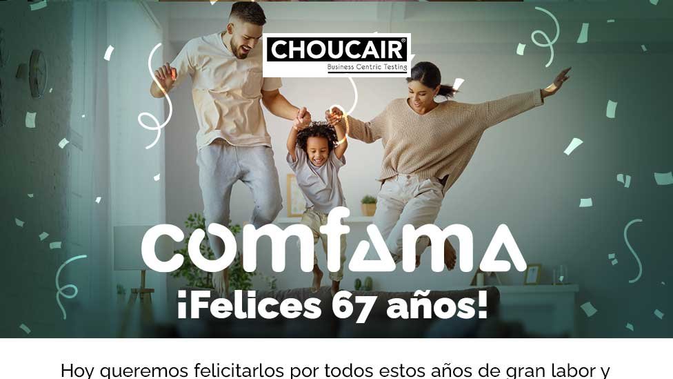 Felices 67 años <a href="/Comfama/">Comfama</a> nos sentimos orgullosos de poder Probar un Mundo Mejor a su lado a través de la cultura, la educación y la tecnología. Deseamos que sean muchos años más de éxitos y retos superados, haciendo de la sociedad un lugar más equitativo y lleno de oportunidades.