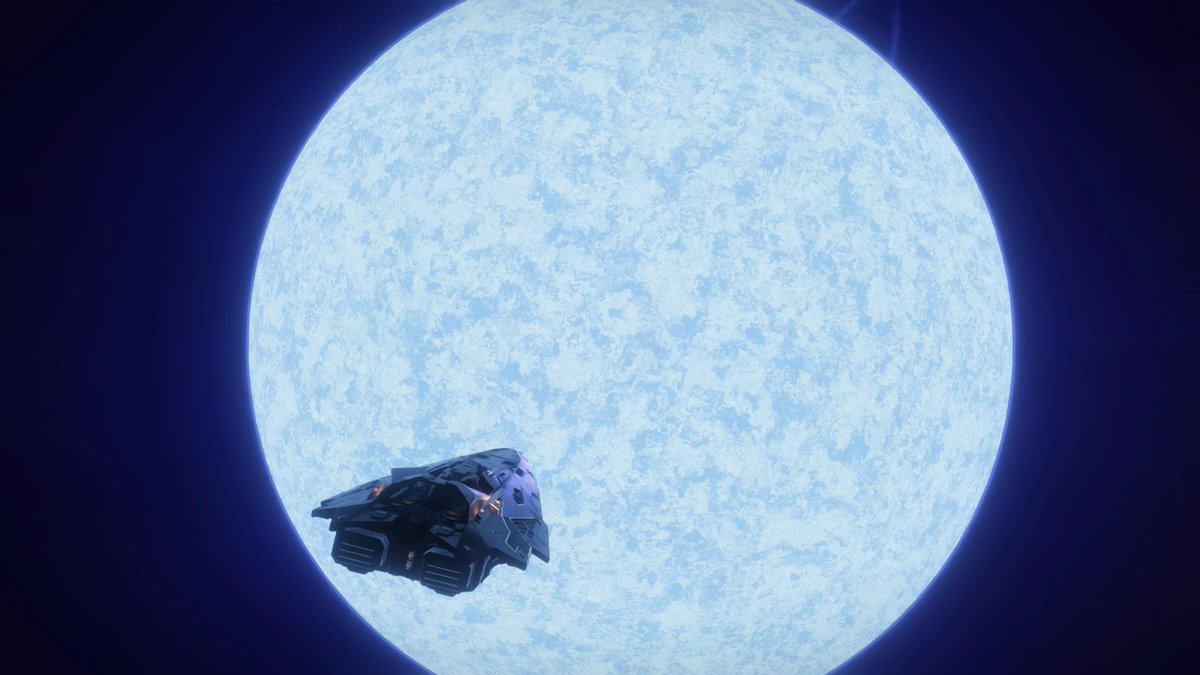 Northlander74's tweet image. #PS5Share, #EliteDangerous Herschel 36 Binary #Class0 #LagoonNebula #Proteus #JourneyToSagA