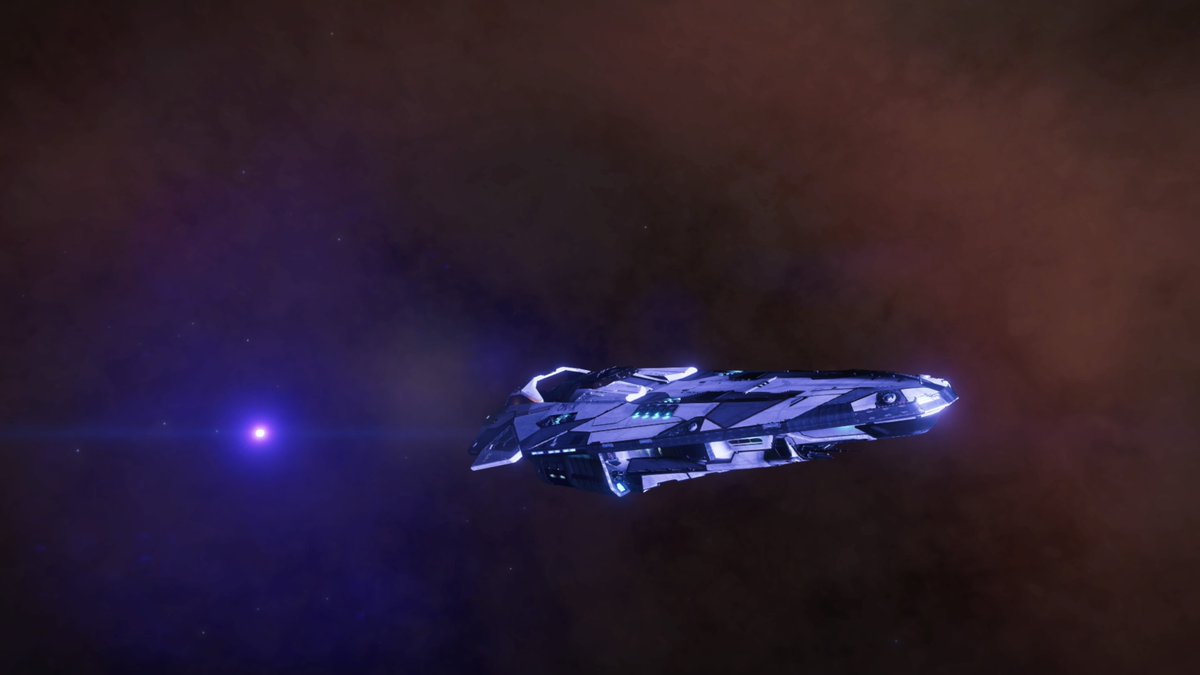 Northlander74's tweet image. #PS5Share, #EliteDangerous Herschel 36 Binary #Class0 #LagoonNebula #Proteus #JourneyToSagA