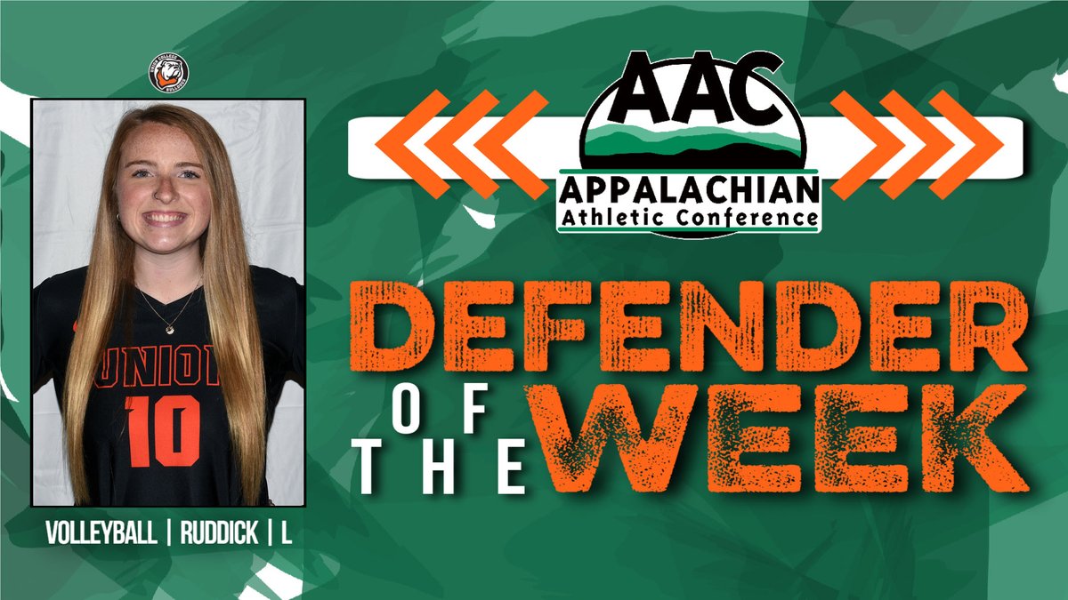 UnionBulldogs's tweet photo. New year, same results.

#UnionVolleyball's @heyits_allison earns #AACVB Defender of the Week honors for the first time this season and the ninth time for her career

#RepTheU 

➡️➡️➡️ https://t.co/SEiba8pSeg https://t.co/qgnWJBVSMo