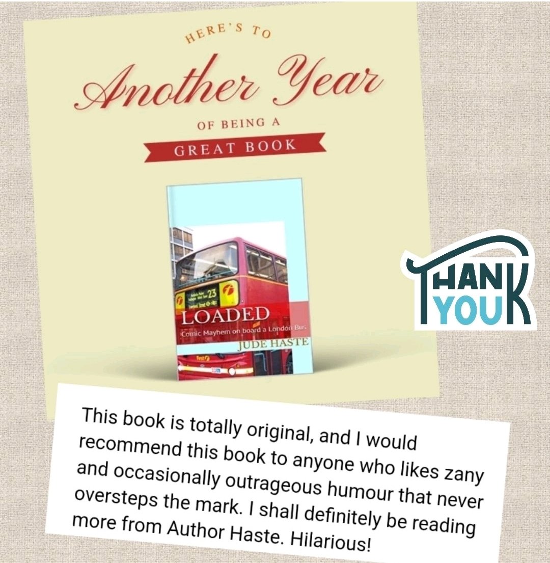 #mondaythoughts #readingisfun #comedy onboard a #london bus. Enjoy the ride #love #shortstories 
amazon.com/LOADED-Comic-M… free on #KindleUnlimited 
amazon.co.uk/LOADED-Comic-M… #laughoutloud #humor