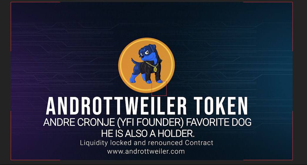 CommonWealthBTC's tweet photo. @revolution_coin $ANDROT Token Address: 0xa8c16fbecf1ae1bc1dcc87e6892f18f777e92c69
    
  Brand Connection to Yearn Finance (YFI)                                                                                                                       
🔥Based dev &amp; Fair Launched https://t.co/V2pjK8RuvJ