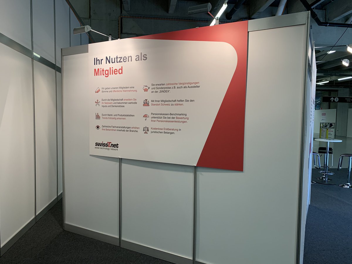 Wir sind bereit für den Start der <a href="/SINDEXch/">SINDEX</a> morgen. #messe #automatisierungstechnik