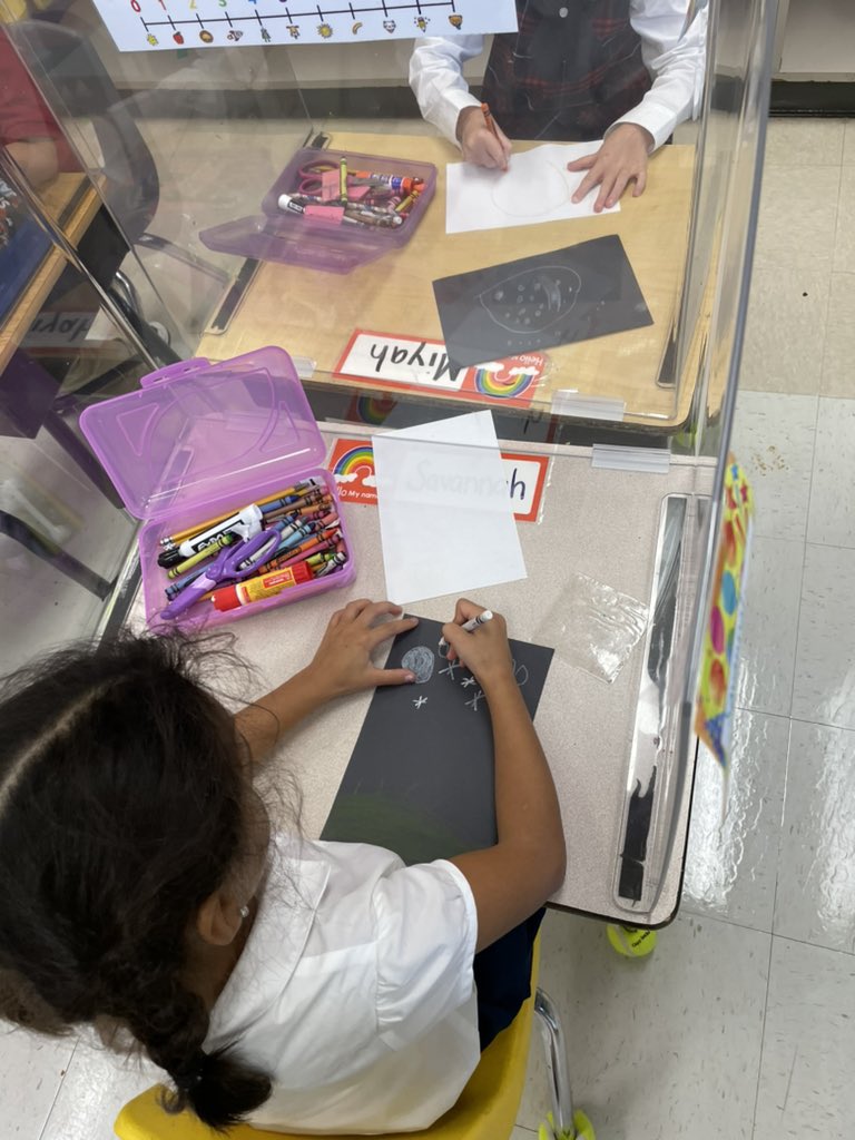 Showing our day and night time sky knowledge with Ms. Ochoa <a href="/Handley_Panther/">Handley STEM Elementary</a>