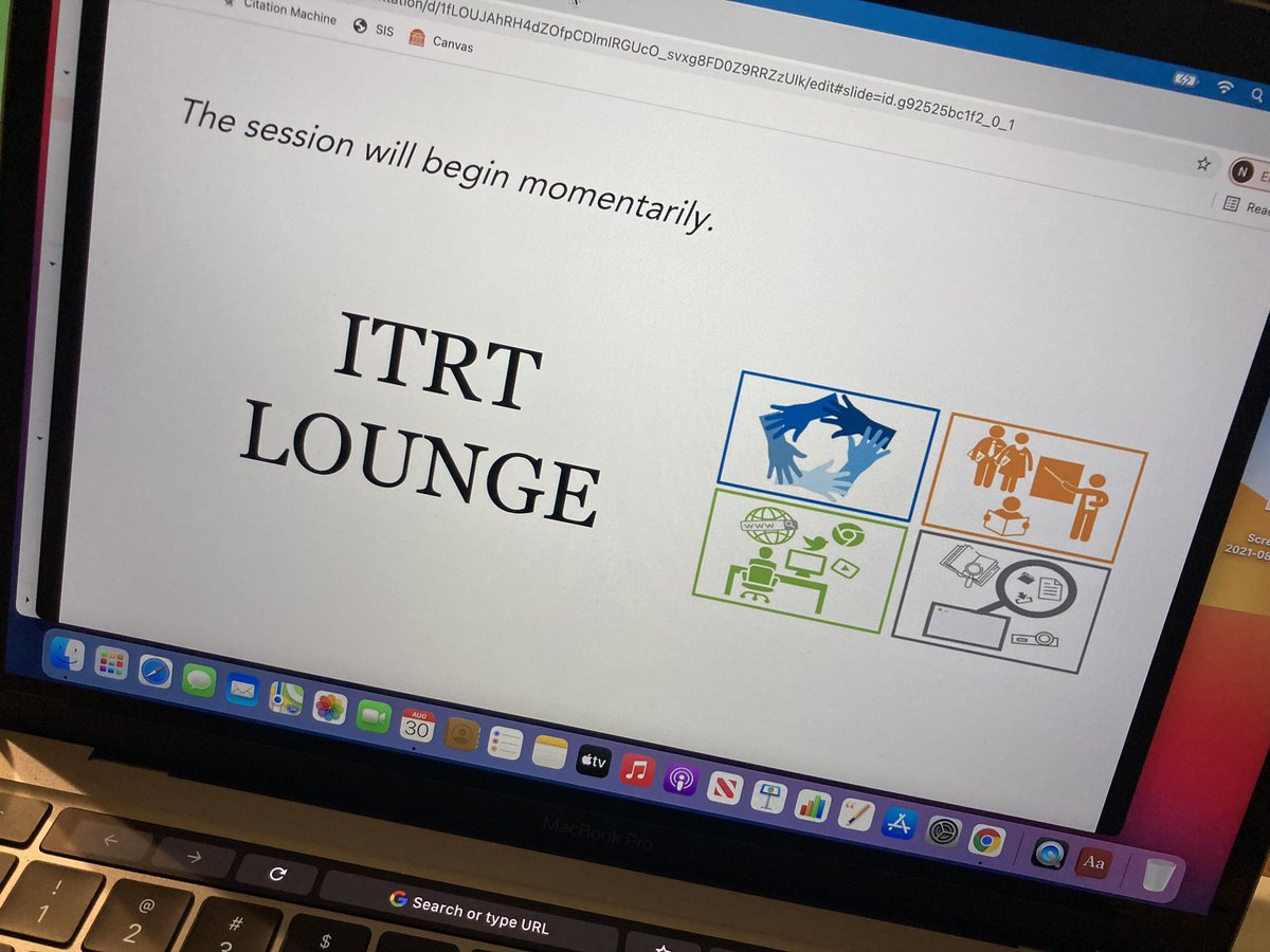 LenardITC's tweet photo. The 1st day of PL with my teammate @CMyersRPS was terrific! Love teaching & learning right along w my @RPS_Schools teachers! #IgniteEdTech #ReopenWithLove #LeadWithLove #WeAreRPS @RVAITRTs https://t.co/X62GICYrrk