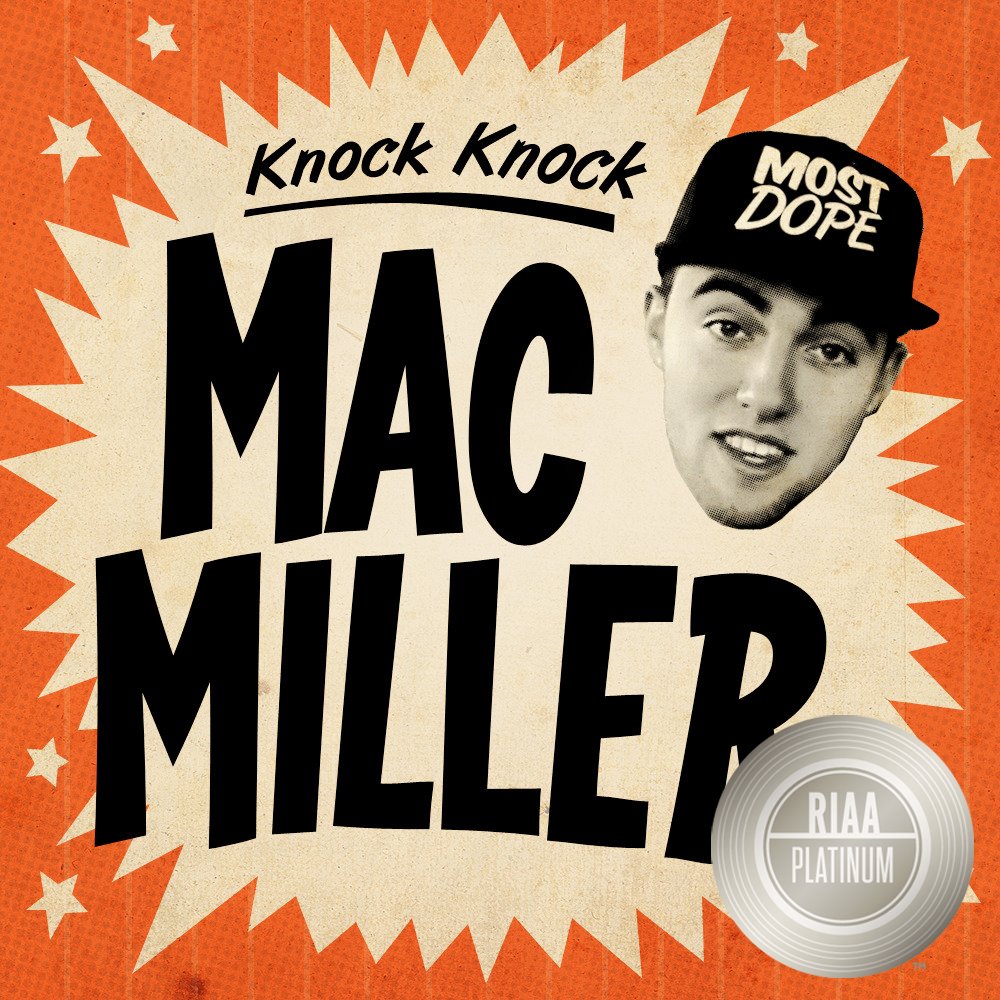 RostrumRecords's tweet photo. Today we’re celebrating “The Spins” going GOLD 🟡 and “Knock Knock” going PLATINUM ⚪️ ‼️ These awards are incredible achievements for these beloved singles. We are so proud of Mac 🕊
#MacMillerMonday #TheSpins #KnockKnock https://t.co/vmEr7ZLvlg