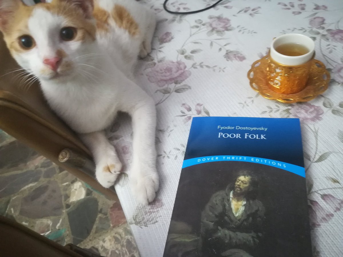 yeghig's tweet photo. Reading time. 📖"Poor Folk" by Russian novelist Fyodor Dostoyevsky. Rarely I have read novels but this one is masterpiece and touches our political and social reality. 
Read the next quote tweet 👇
#books #readings #novel #FyodorDostoyevsky #PoorFolks https://t.co/lNysKhVP04
